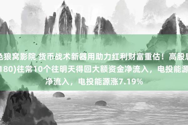 色狼窝影院 货币战术新器用助力红利财富重估！高股息ETF(563180)往常10个往明天得回大额资金净流入，电投能源涨7.19%